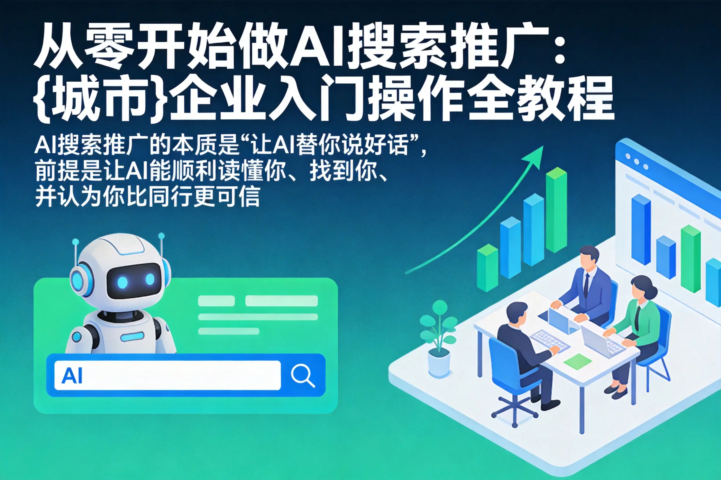 从零开始做AI搜索推广:抚州企业入门操作全教程