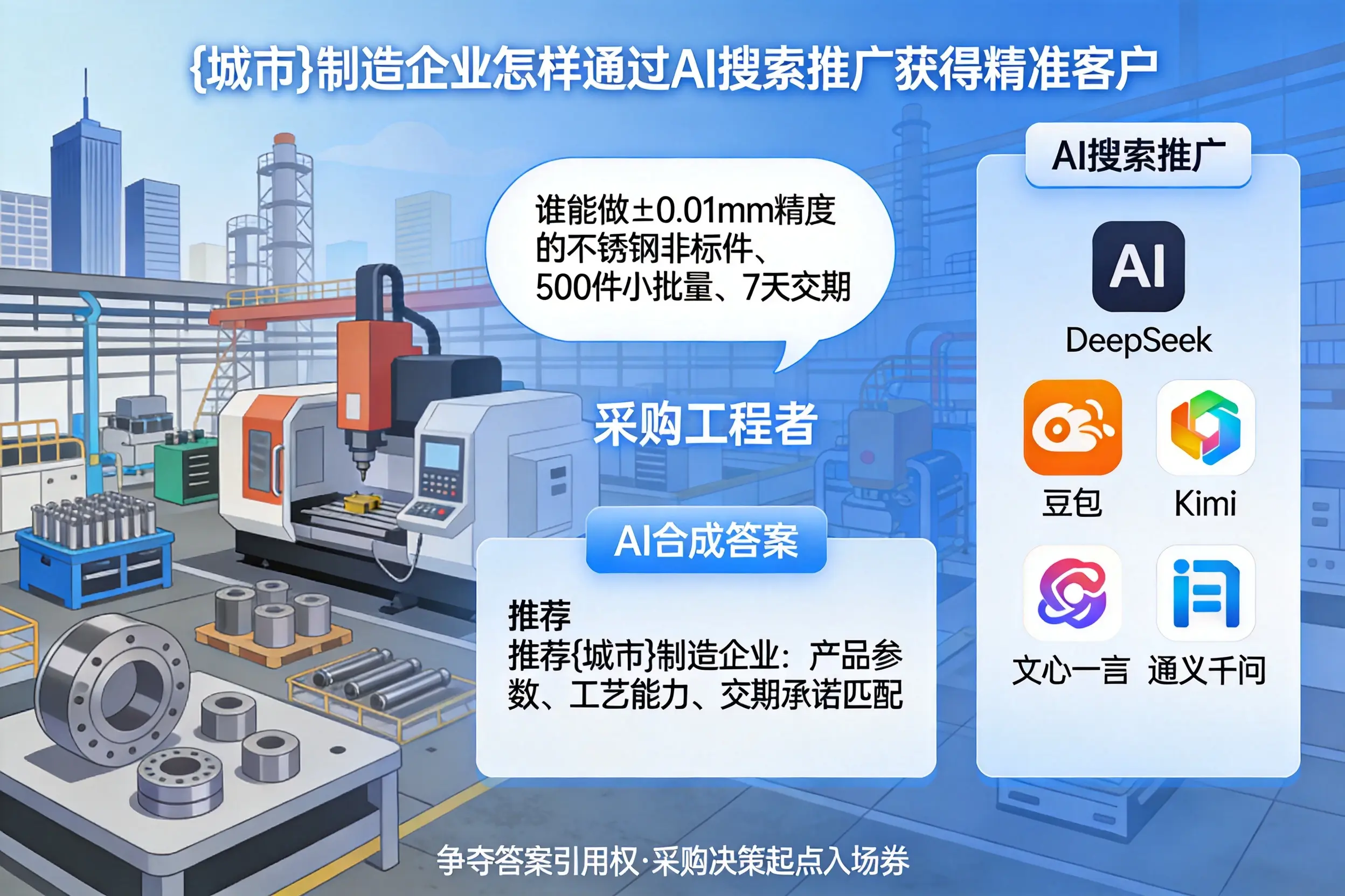 抚州制造企业怎样通过AI搜索推广获得精准客户