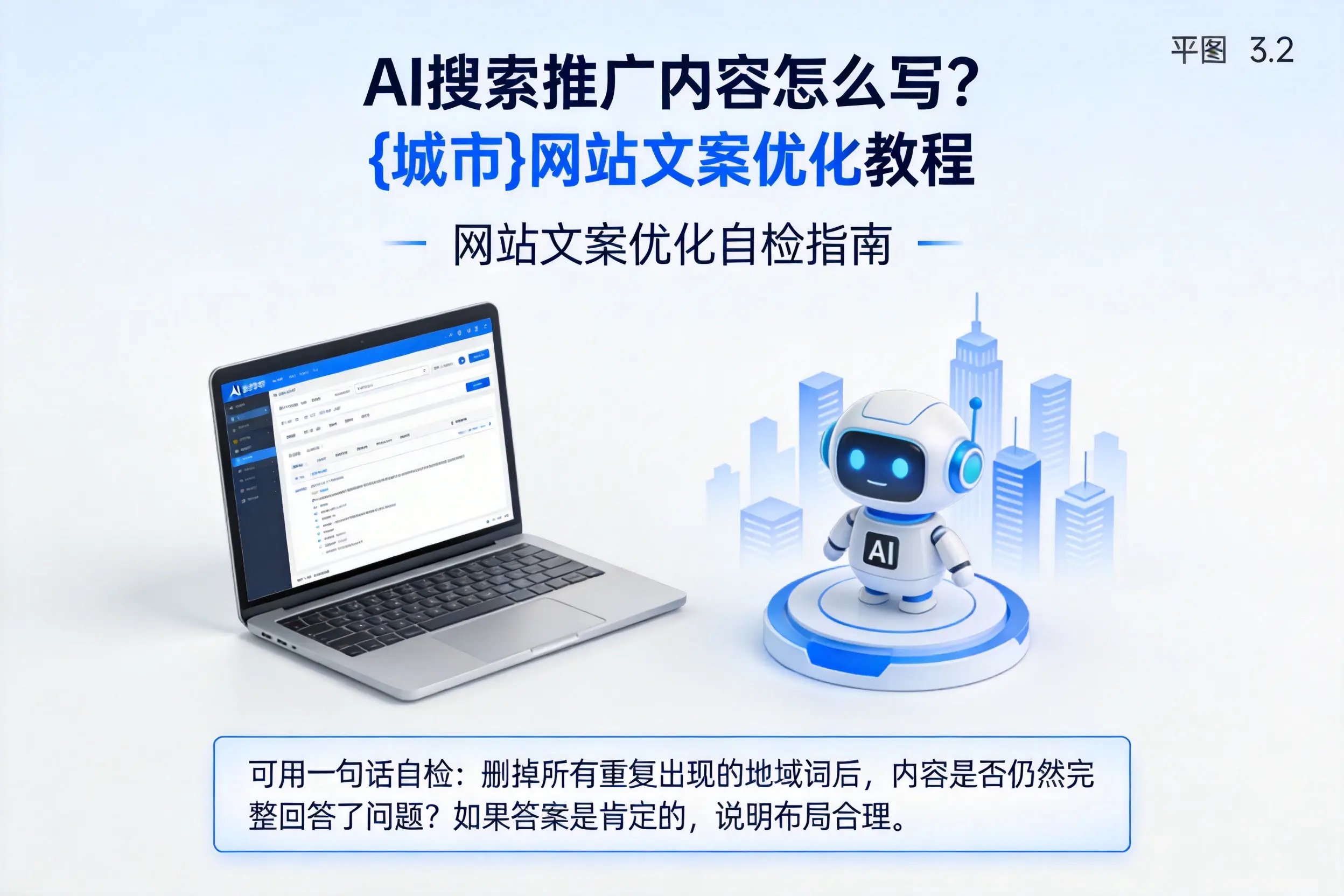 AI搜索推广内容怎么写?抚州网站文案优化教程
