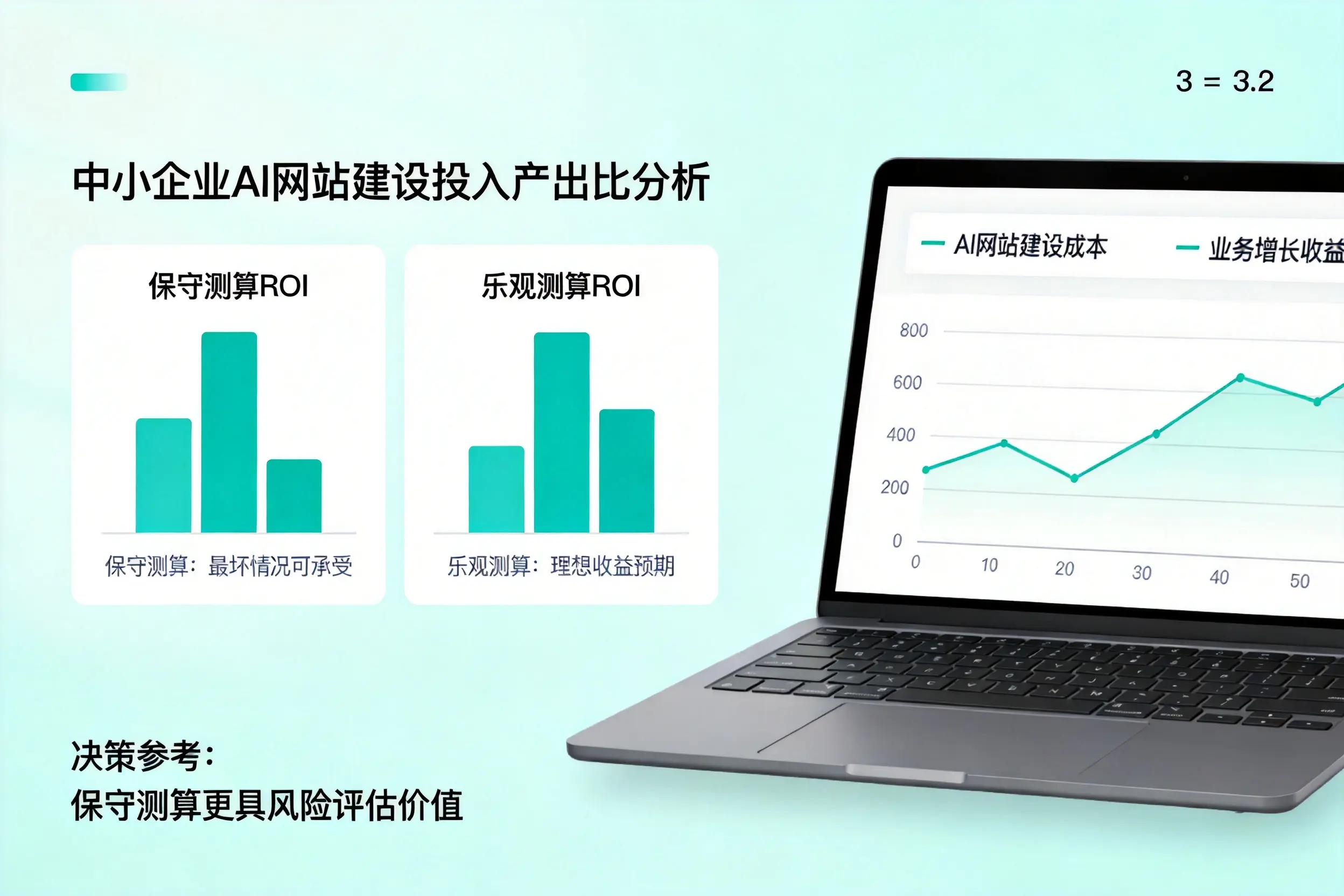 抚州中小企业AI网站建设投入产出比怎么算？先看这份分析