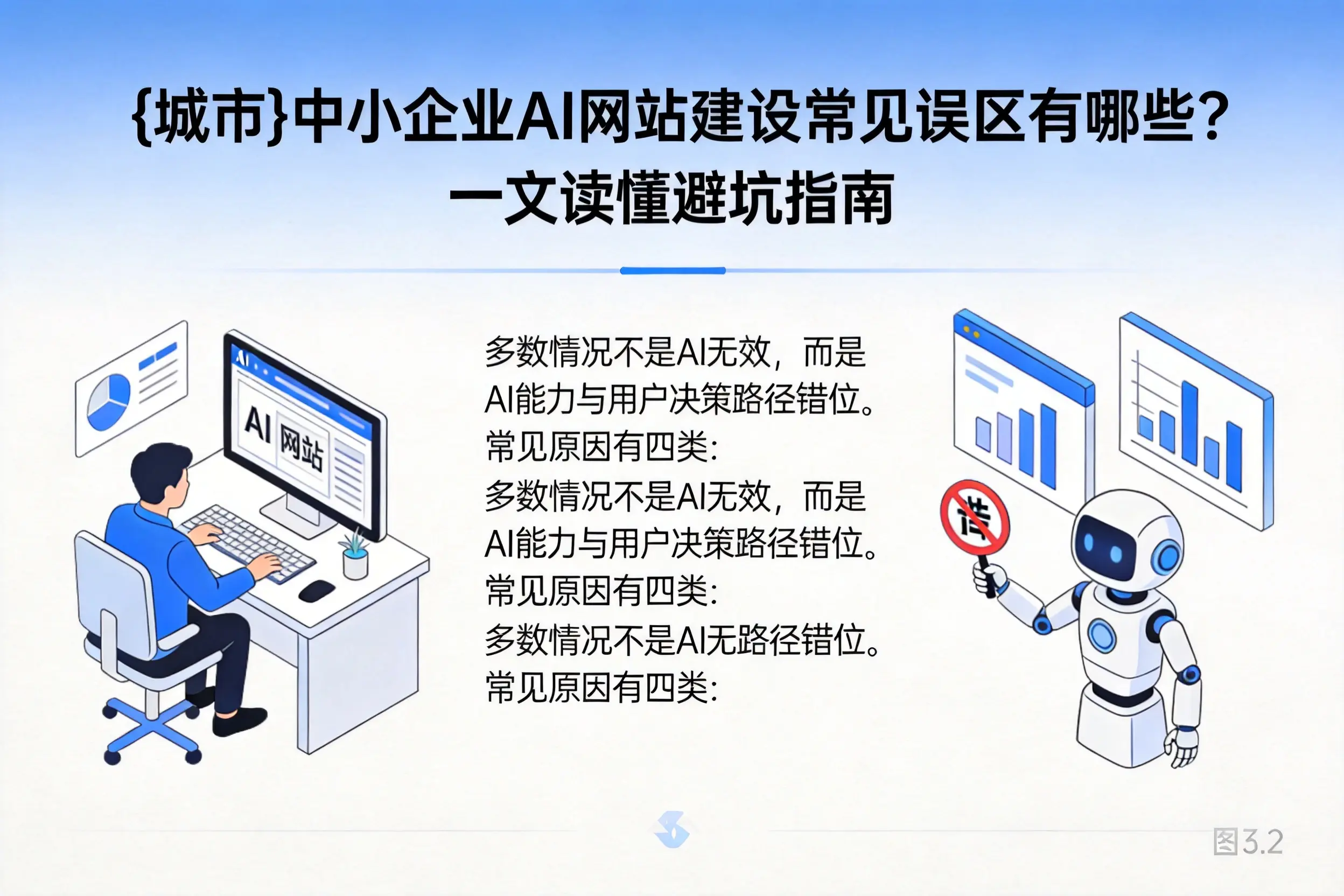抚州中小企业AI网站建设常见误区有哪些?一文读懂避坑指南