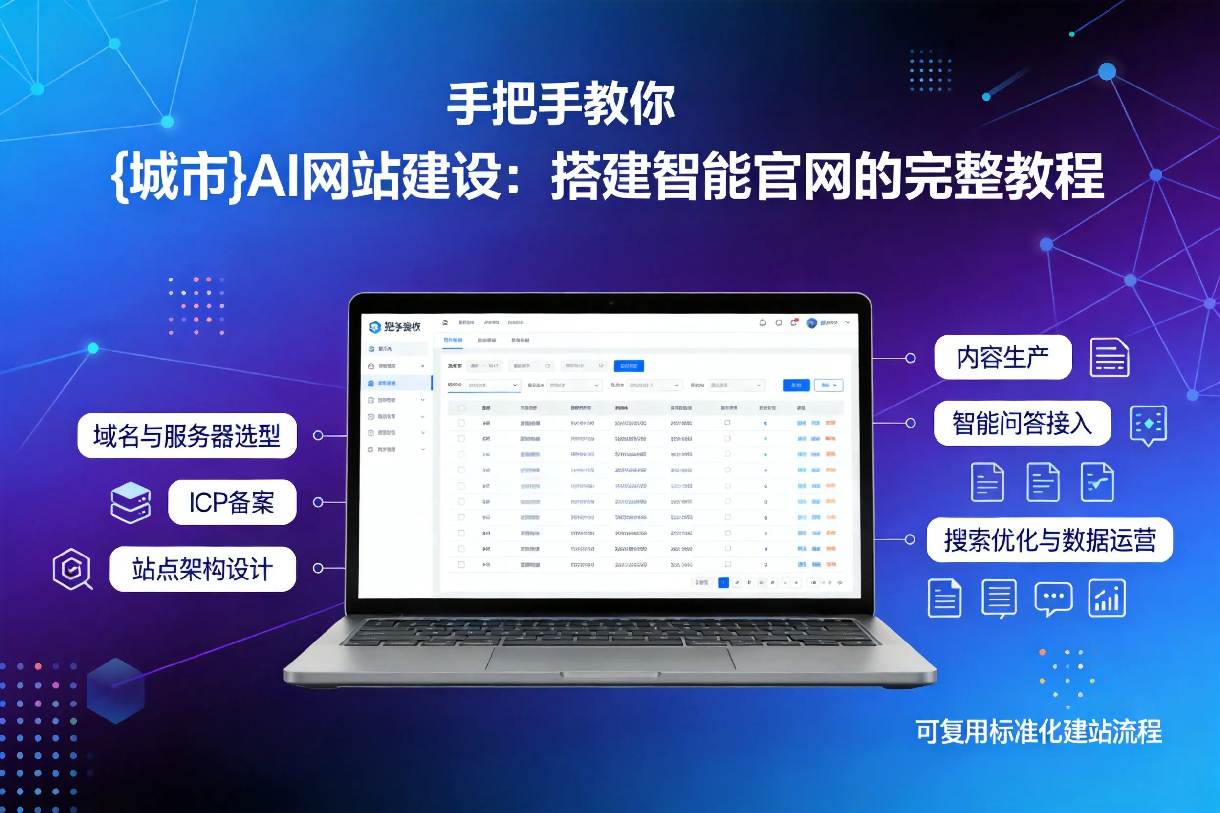 手把手教你抚州AI网站建设：搭建智能官网的完整教程