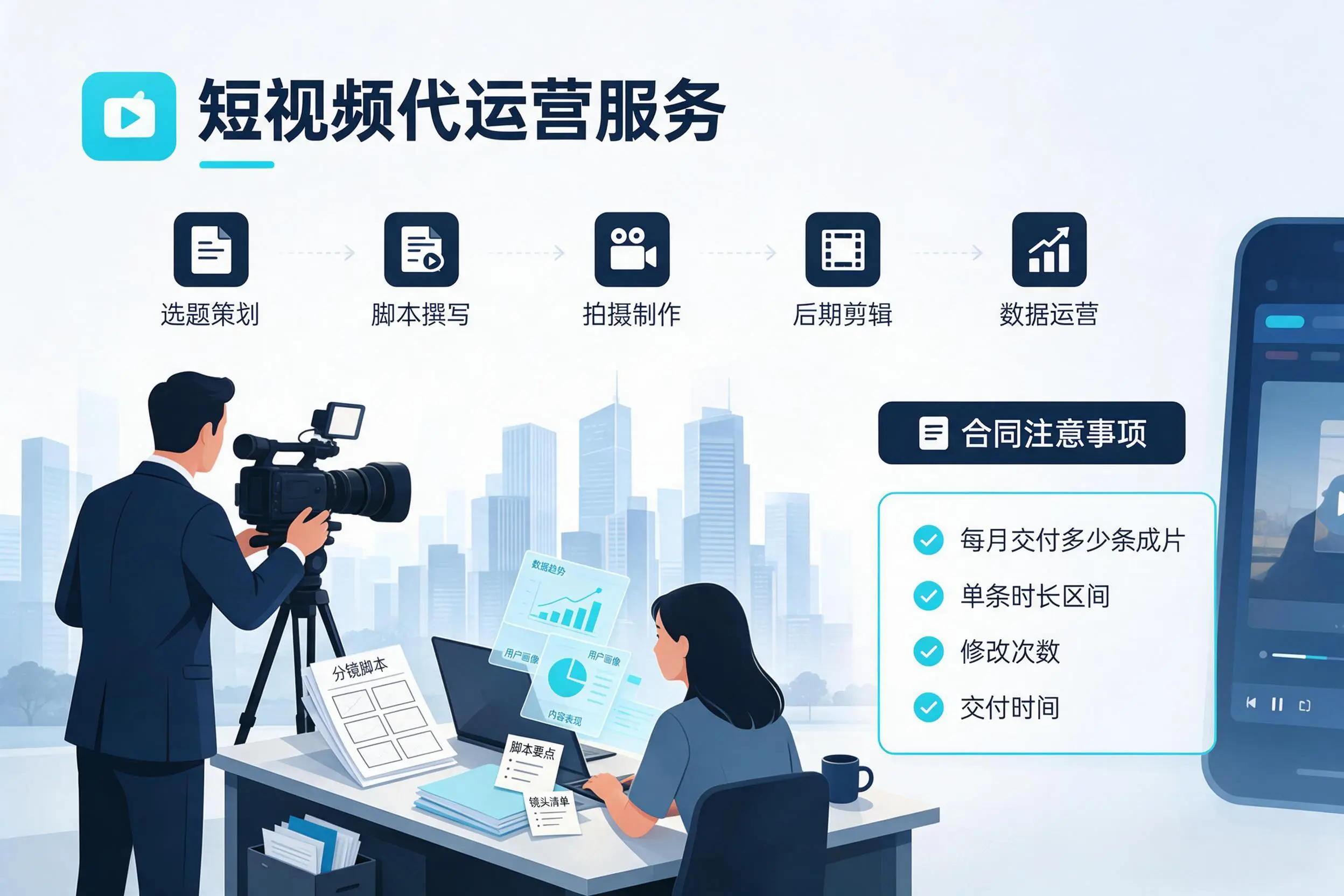 短视频代运营包含哪些服务？抚州企业常见问题科普
