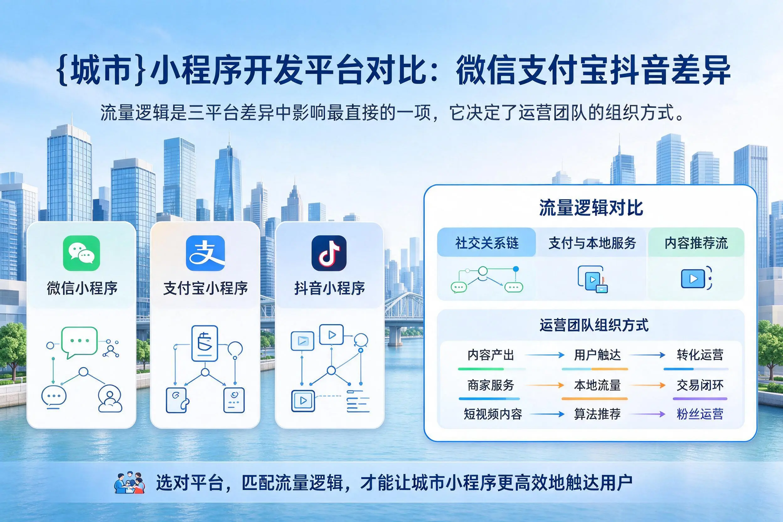 抚州小程序开发平台对比：微信支付宝抖音差异